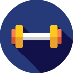 Dumbbell Weight Icon