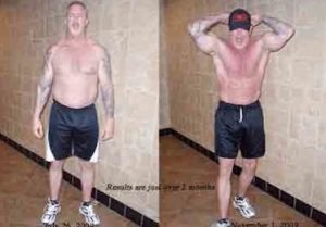 Personal Trainer Client Testimonial photo of weight loss and muscle definition