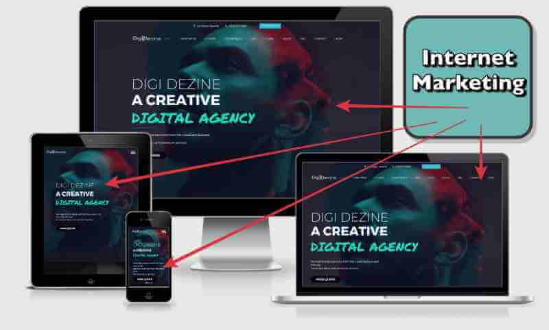 All Device Image of Website Screenshot Personal Trainer Internet Marketing by Digi Dezine Web Design Company