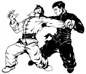 sketch of Kung Fu Leg Sweep